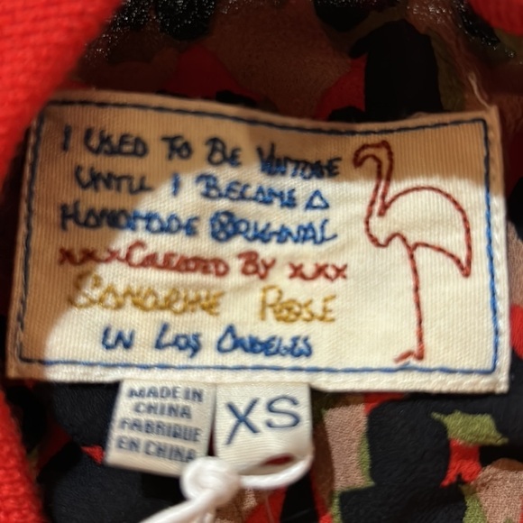 Sandrine Rose Free People Sweater Blouse. NWT XS - Picture 9 of 10